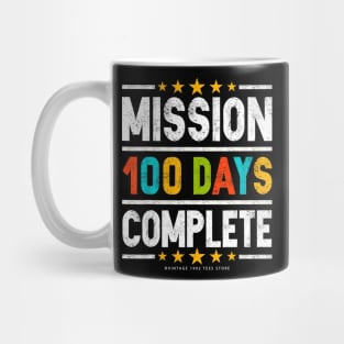 Happy 100Th Day Of School Mission 100 Days Mug